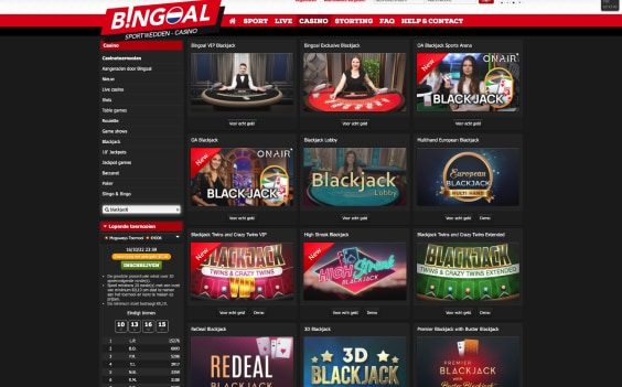 online blackjack bingoal