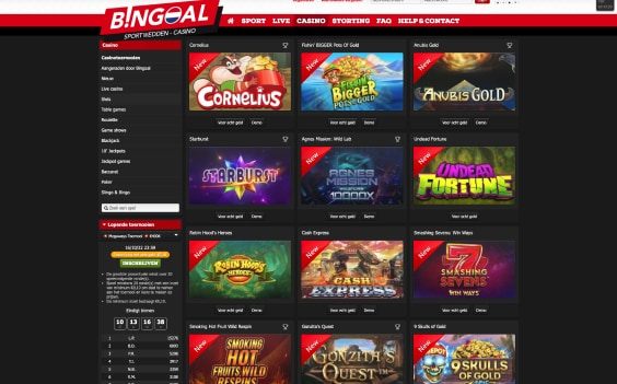 online gokkasten bingoal