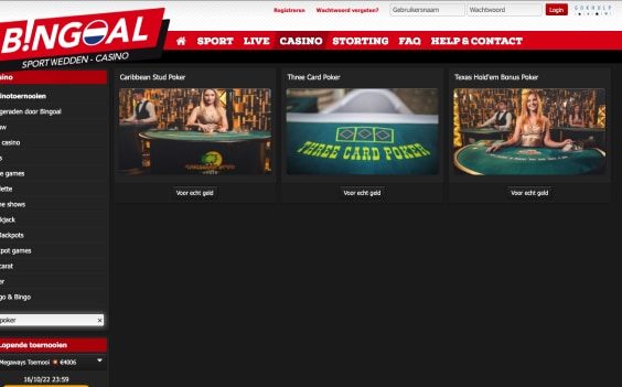 online poker bingoal