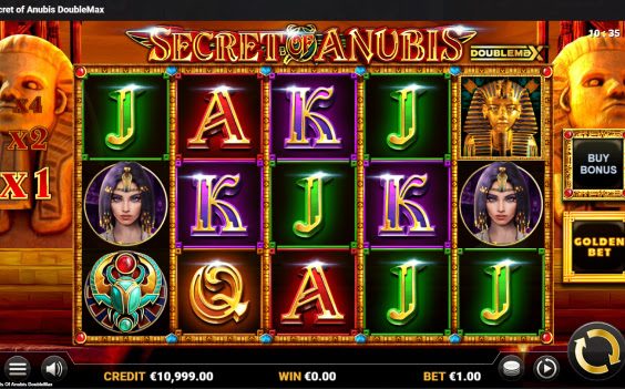 Secret of Ananubis gokkast logo