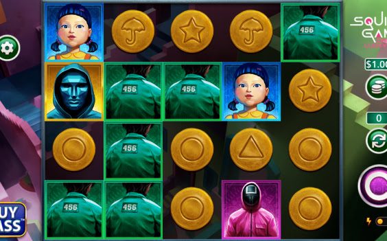 Squid Game gokkast printscreen