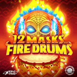 12 Masks of Fire Drums