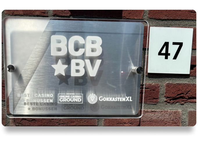 BCB-BV naambord