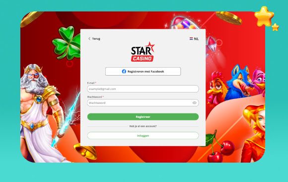 Starcasino How To logo stap 2