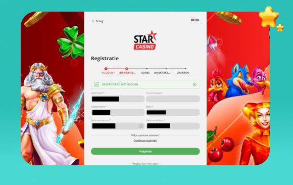 Starcasino How To logo stap 5
