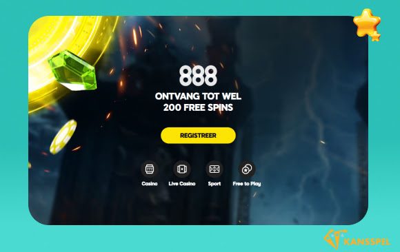 888 casino how to - stap 1 registreer