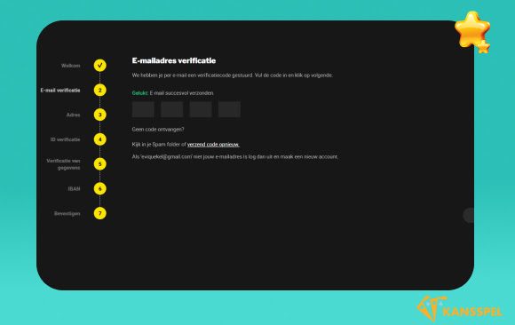 888 casino how to - stap 3 email verificatie