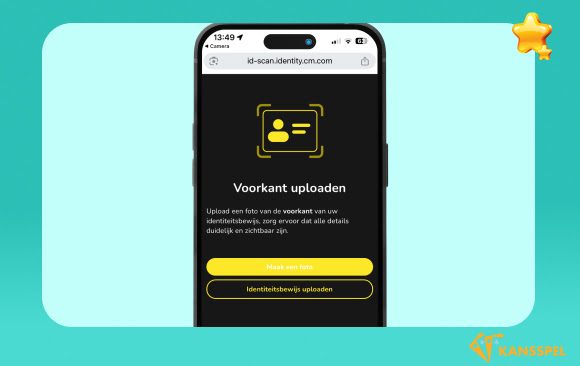 888 casino how to - stap 6 Voorkant uploaden id