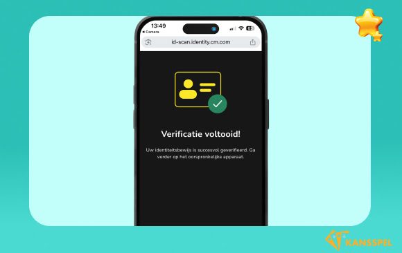 888 casino how to - stap 7 Verificatie voltooid